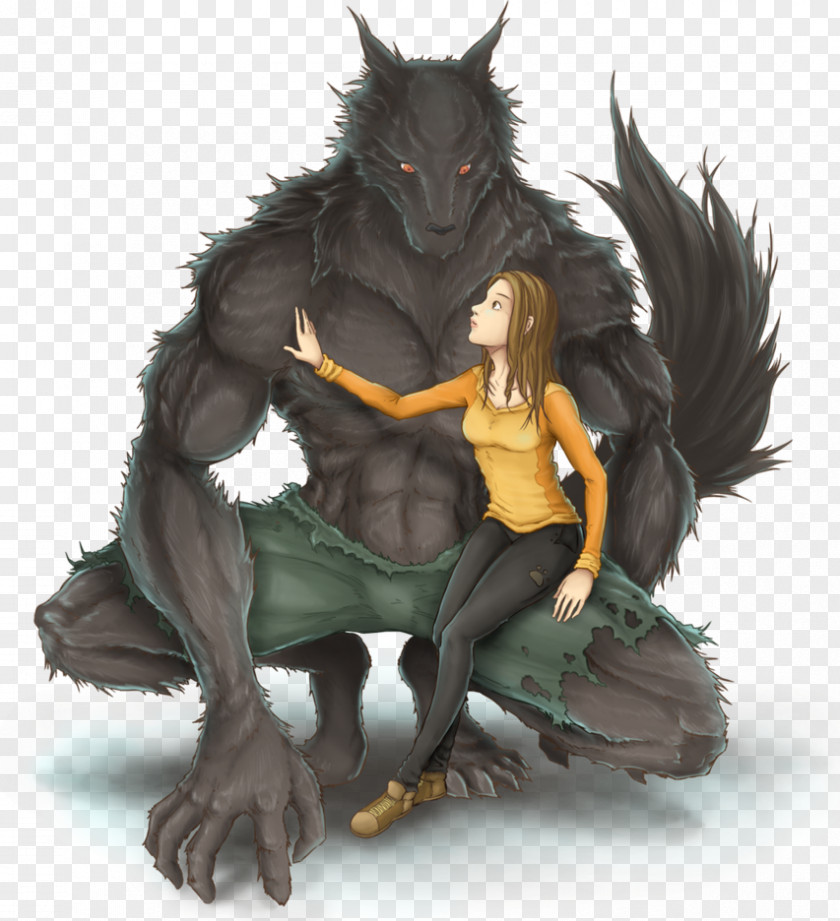 Werewolf Gray Wolf YouTube Boy Art PNG