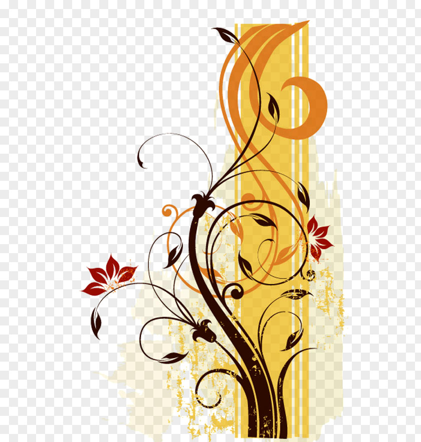 Floral Banner Desktop Wallpaper Clip Art PNG