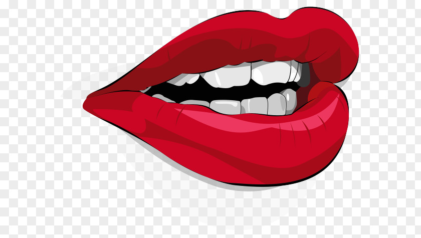Lip Mouth Clip Art PNG
