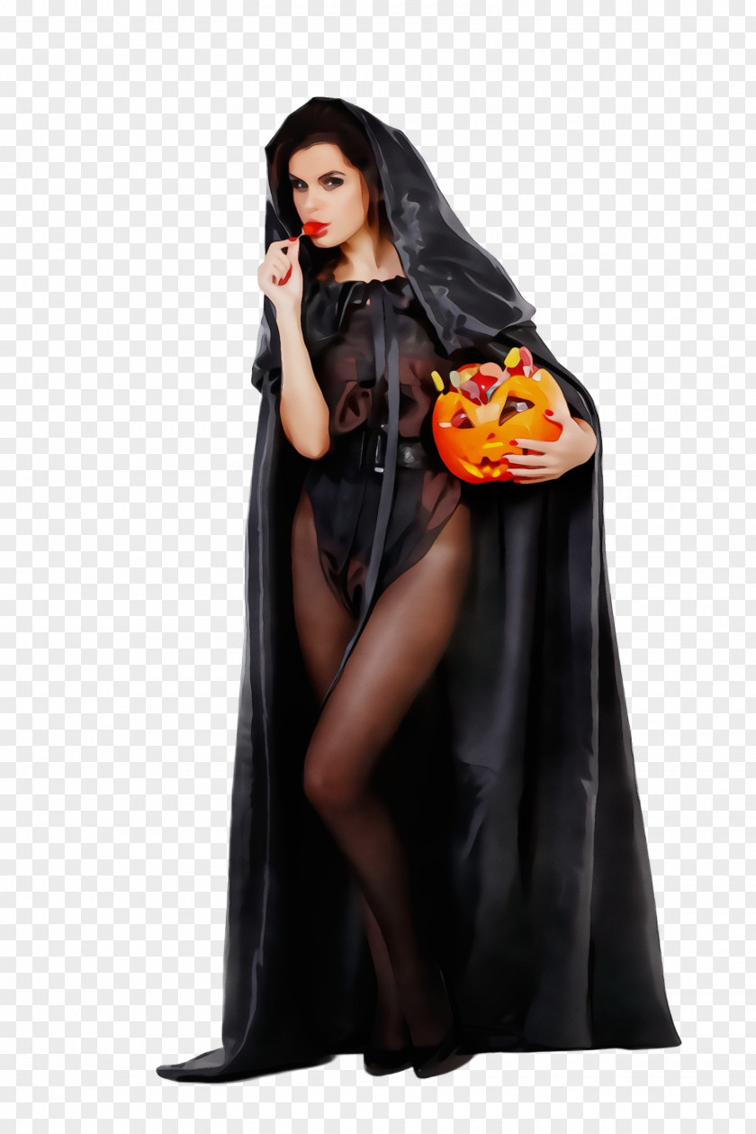 Abaya Dress Orange PNG