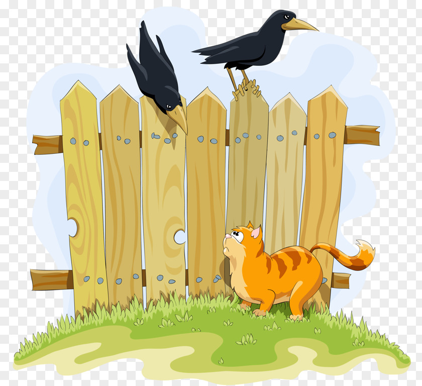 Cartoon Fence Images Clip Art Drawing Vector Graphics Illustration PNG