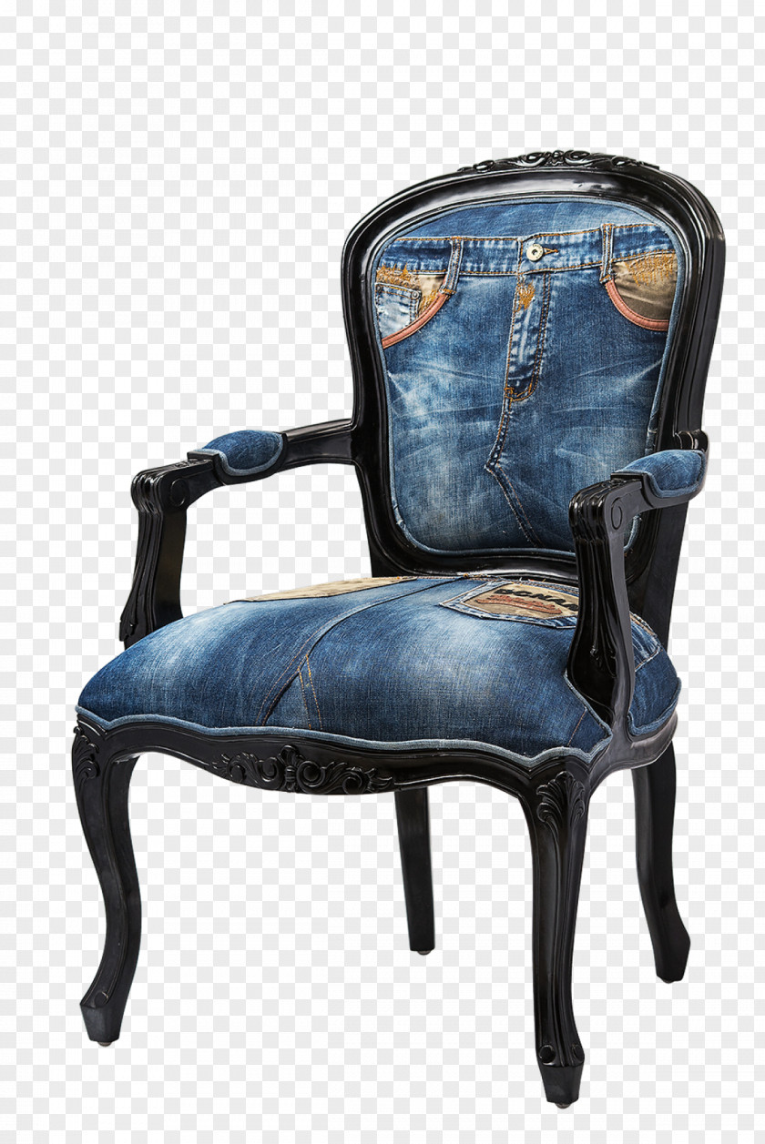 Chair Fauteuil Wood Stool Jeans PNG