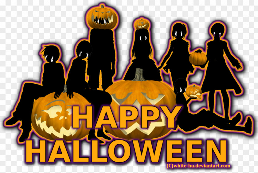 Happy Halloween Logo Font Recreation PNG