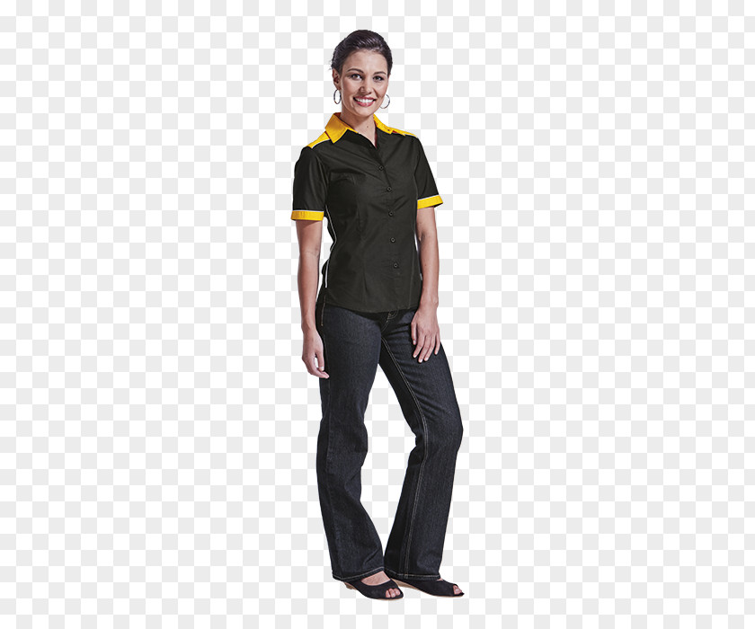 Jeans T-shirt Clothing Workwear Blouse PNG