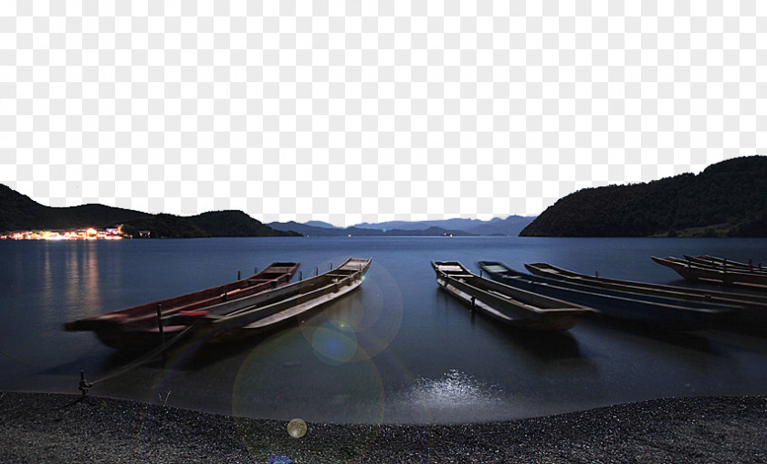 Lugu Lake Moonlight West Daming PNG