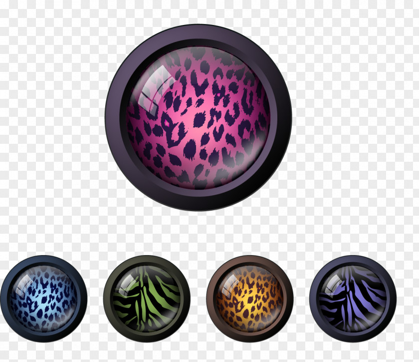 Vector Jewel Button Gemstone PNG