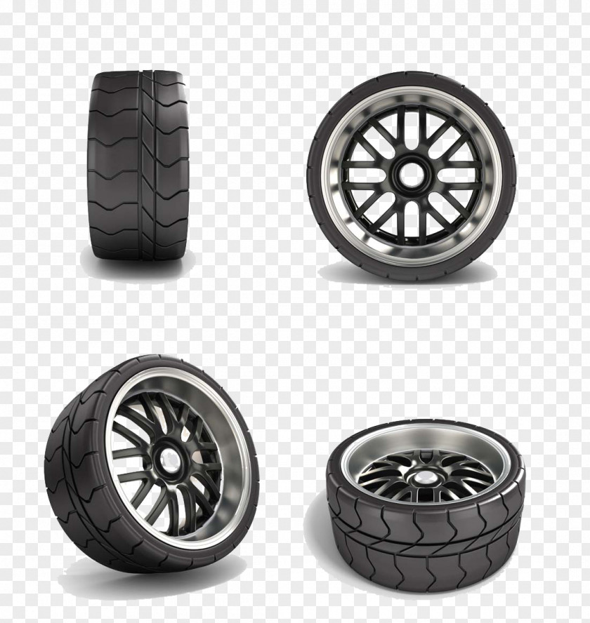Car Wheel Tires Tire Rim Vehicle PNG