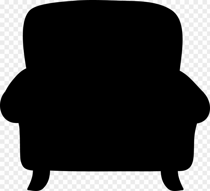 Couch Club Chair Cartoon PNG