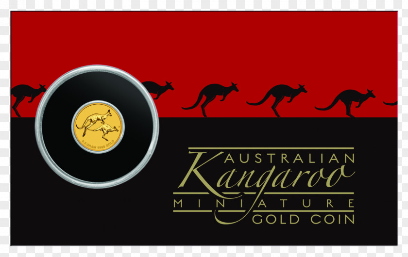 Kangaroo Perth Mint Gold Coin Australian Nugget PNG