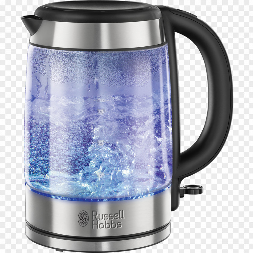 Kettle Electric Russell Hobbs Home Appliance Water Filter PNG