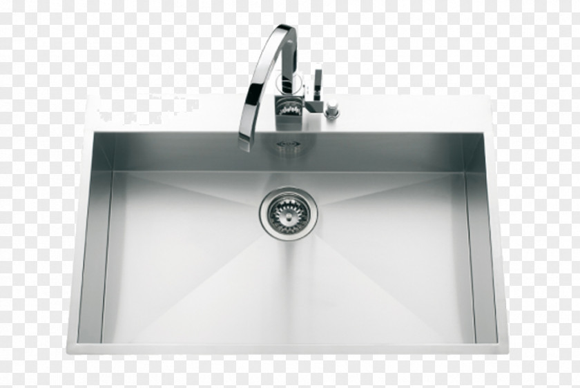 Kitchen Sink Cuve Granit Stainless Steel Plug PNG
