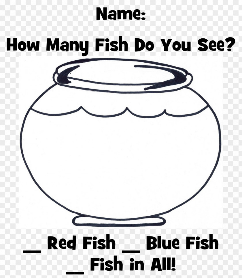One Fish, Two Red Blue Fish Goldfish Bowl Clip Art PNG