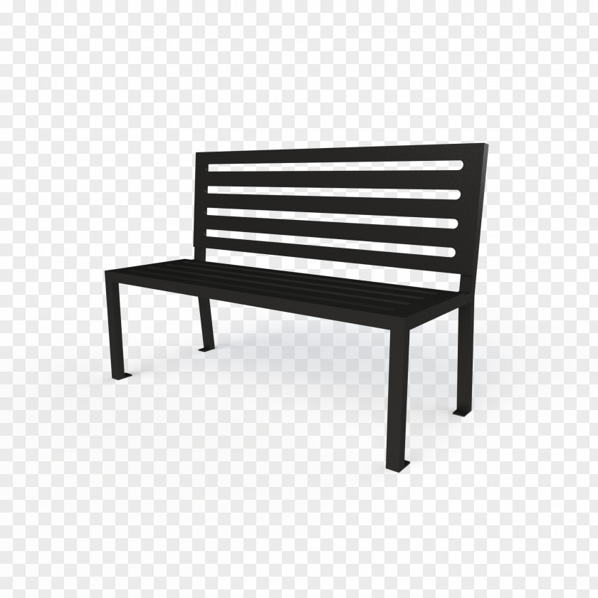 Park Bench Weathering Steel Seat Stainless PNG