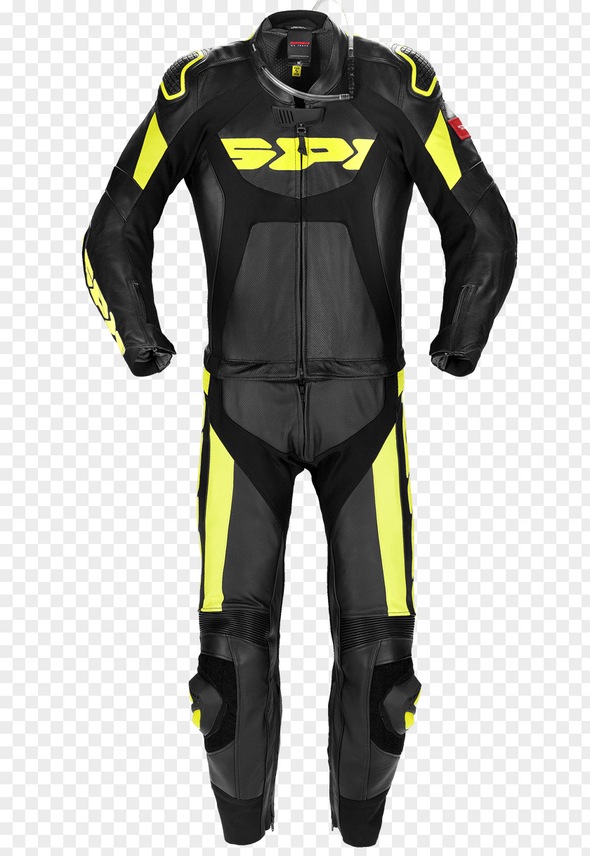 Suit Spidi Tronik Touring Two Piece Leather Clothing Motorcycle Personal Protective Equipment Track PNG