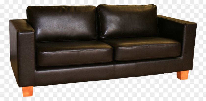 Artificial Leather Couch Chair Sofa Bed Futon PNG