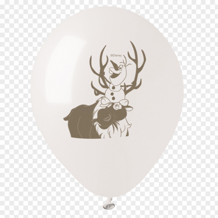 Elsa Balloon Inflatable Birthday Reindeer PNG