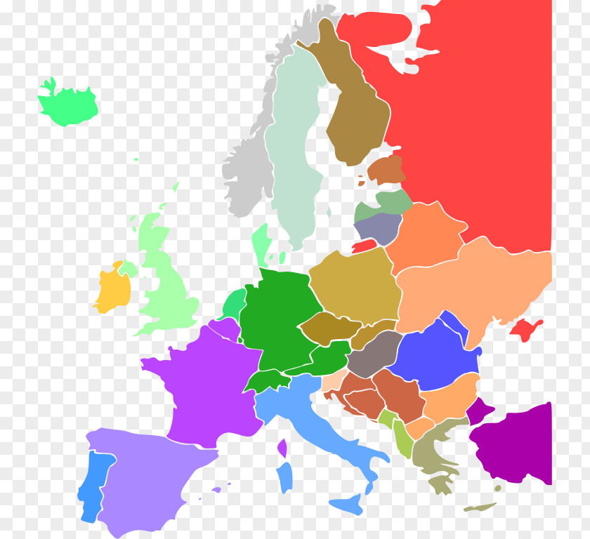 Map Continental Europe Wikipedia Linguistic PNG
