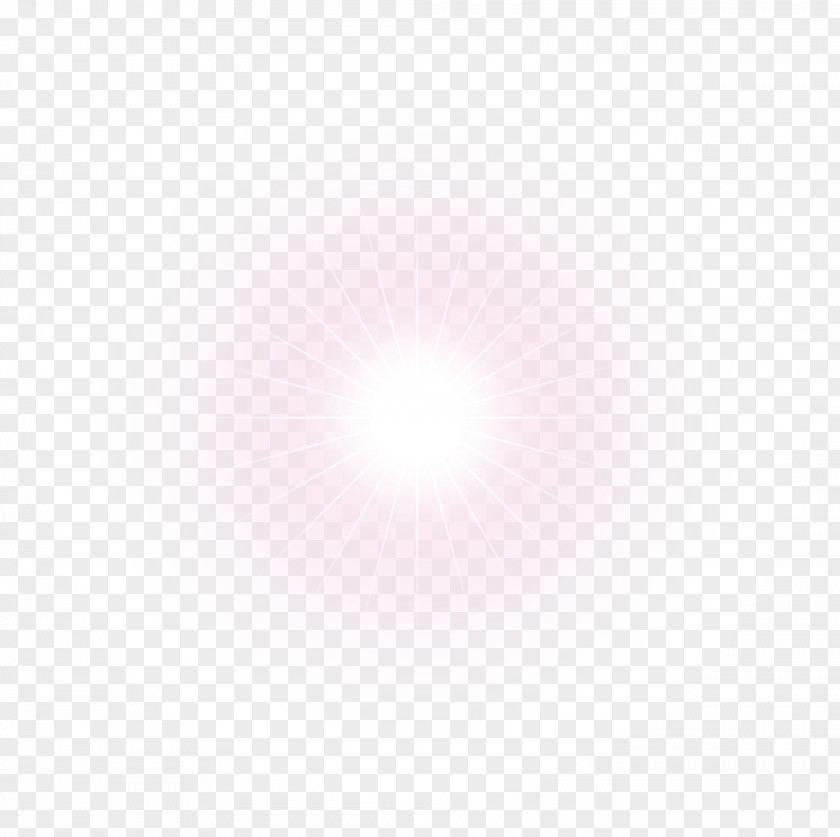 Pale Pink Fresh Halo Effect Elements PNG