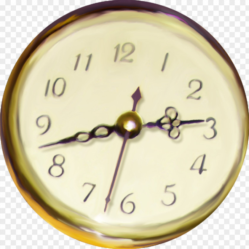 Retro Wall Clock Alarm Watch Download PNG