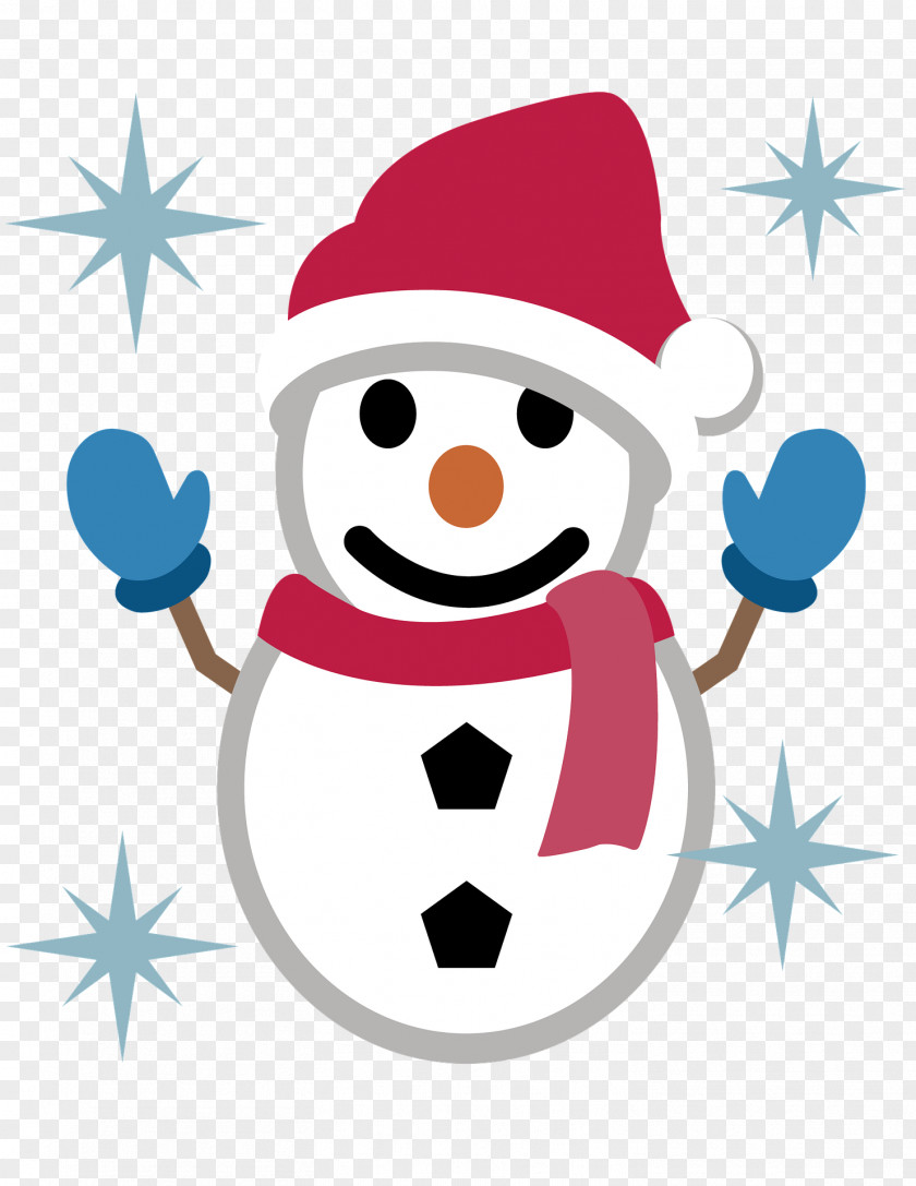 Snowman Emoji Sticker Christmas Text Messaging PNG
