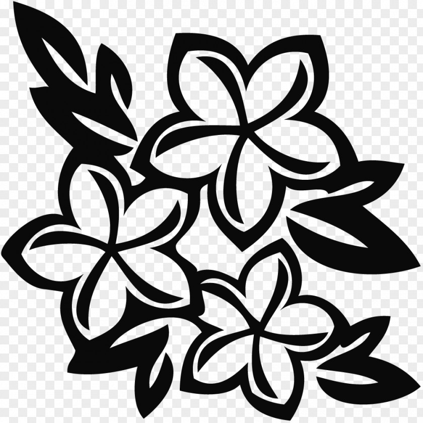 Tropical Line Cliparts Hawaii Drawing Flower Clip Art PNG