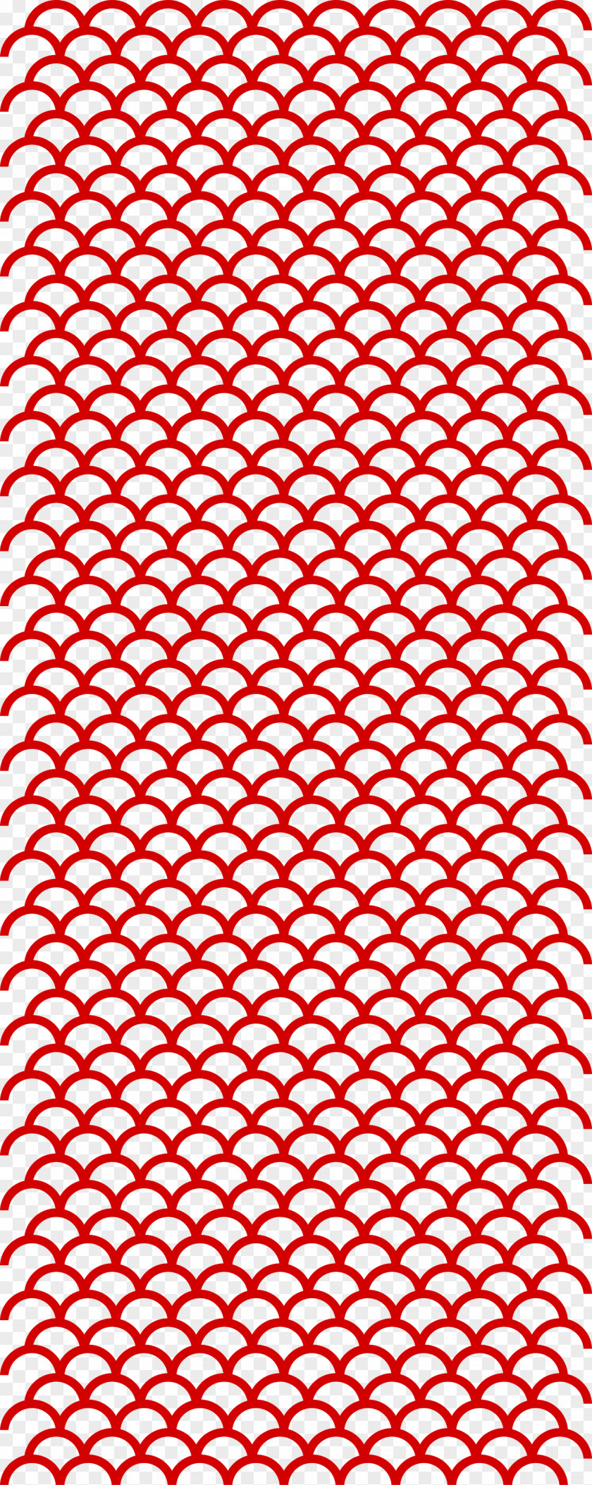 Wave Shading Motif Fish Scale Pattern PNG