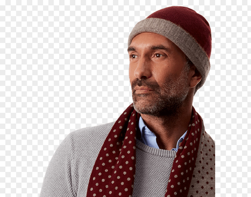 Beanie Qiviut Cashmere Wool Scarf PNG