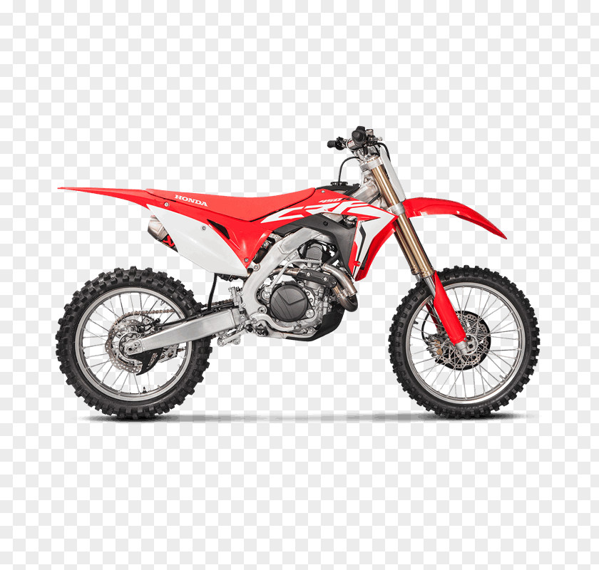 Honda CRF450R Exhaust System CRF150R Motorcycle PNG