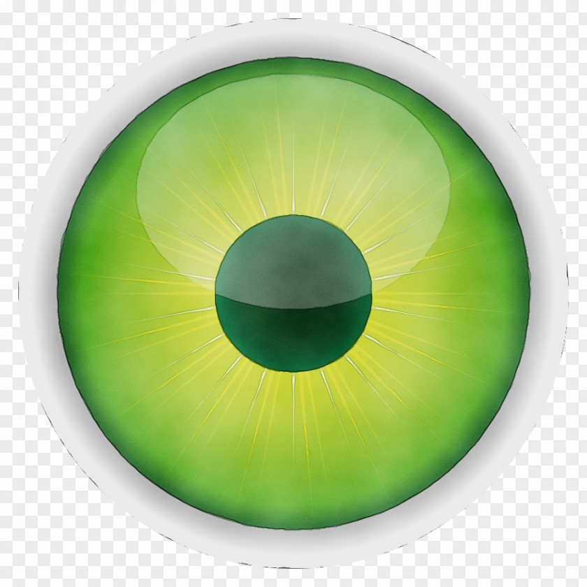 Iris Eye Green Circle PNG