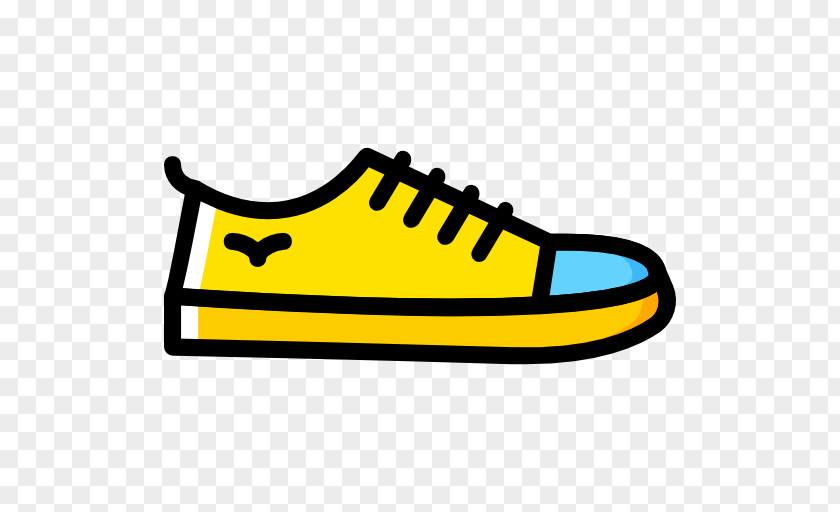 Design Sneakers Shoe Yellow Clip Art PNG