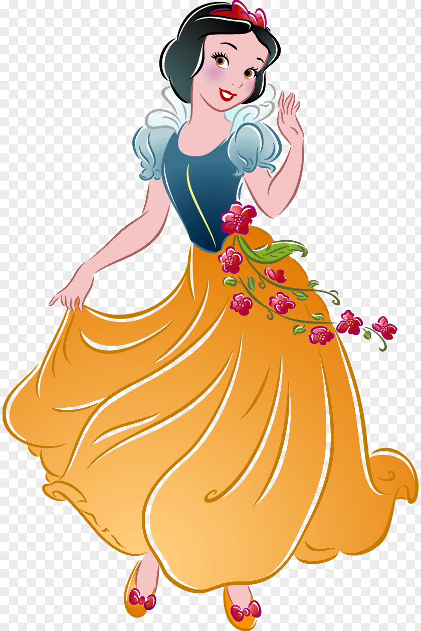 Disney Snow White And The Seven Dwarfs Walt Princess Clip Art PNG