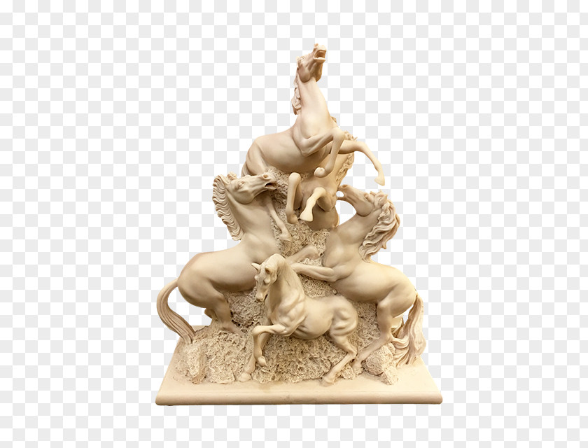 Flower Symphony Statue Classical Sculpture Figurine Carving PNG