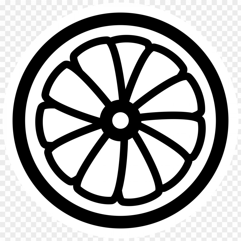 Mono Car Wheel PNG
