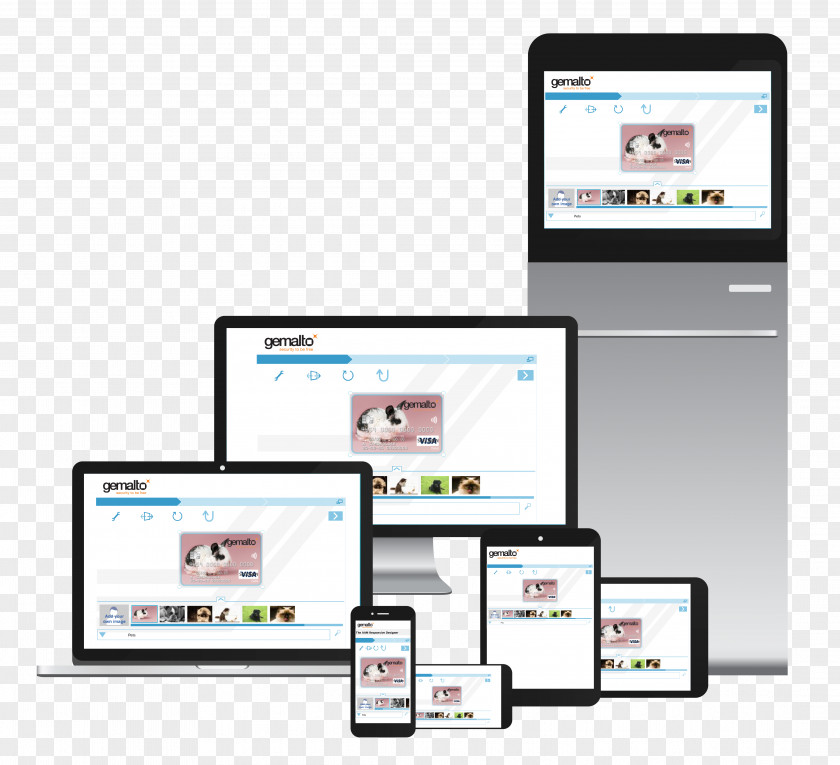 Gemalto Marketing Electronics Accessory Web Page PNG