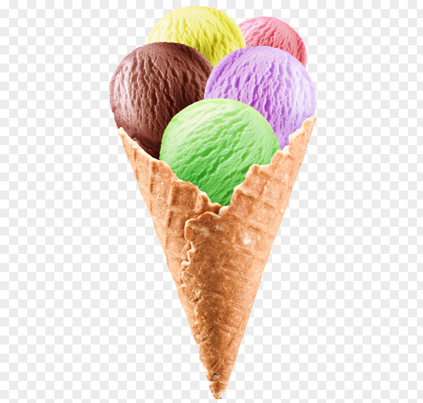 Ice Cream Cones Waffle Wafer Food PNG
