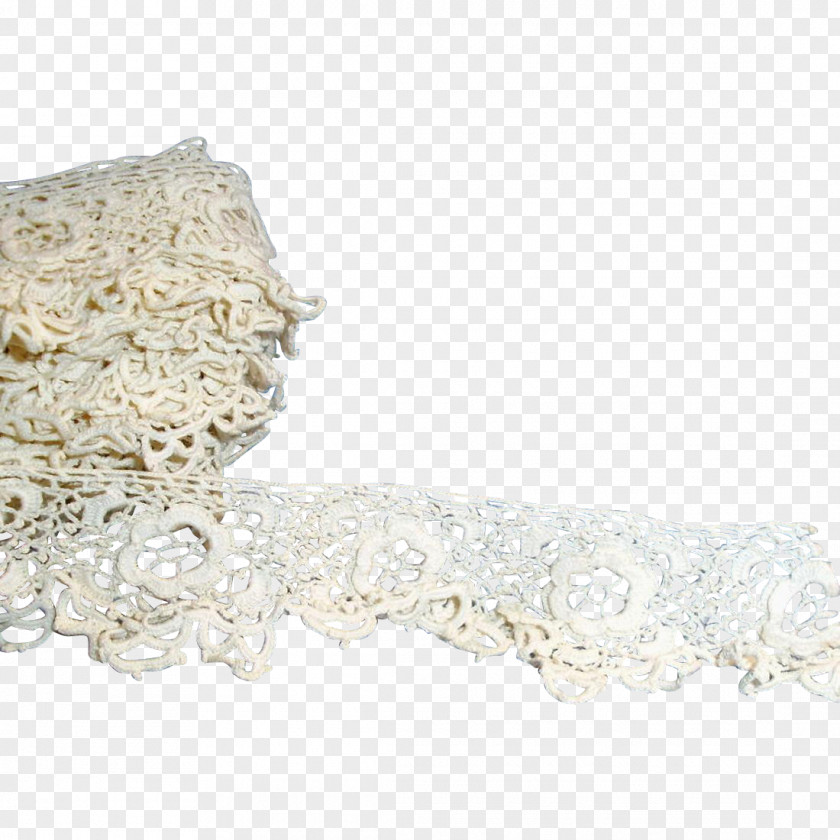 Scalloped Edge Lace Hair Clothing Accessories PNG