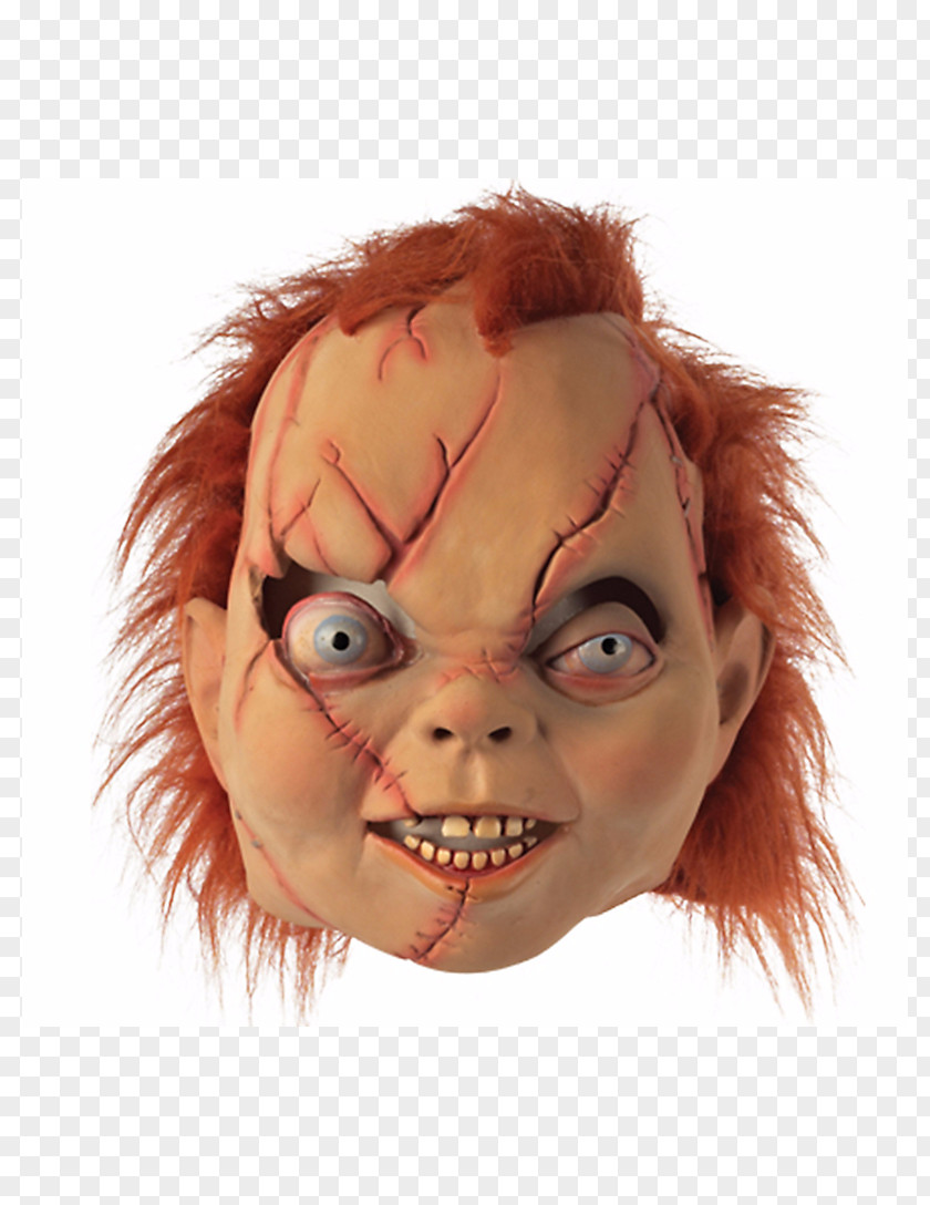 Scary Clown Bride Of Chucky Tiffany Child's Play Mask PNG