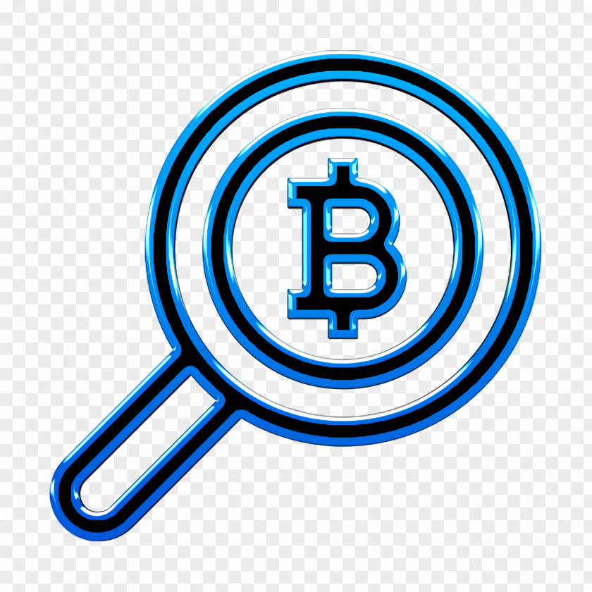 Search Icon Bitcoin PNG