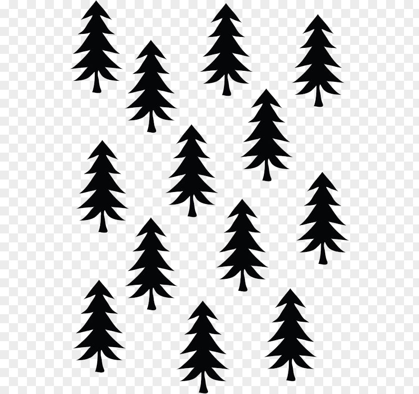 Black Christmas Tree Background Paper Gift Wrapping PNG