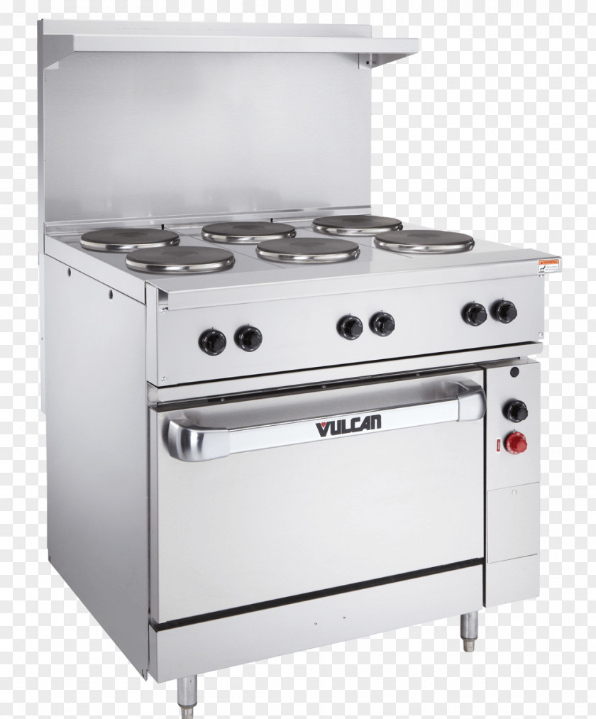 Electric Gas StoveCooking Cooking Ranges Stove Vulcan Restaurant EV36S-6FP-240 PNG