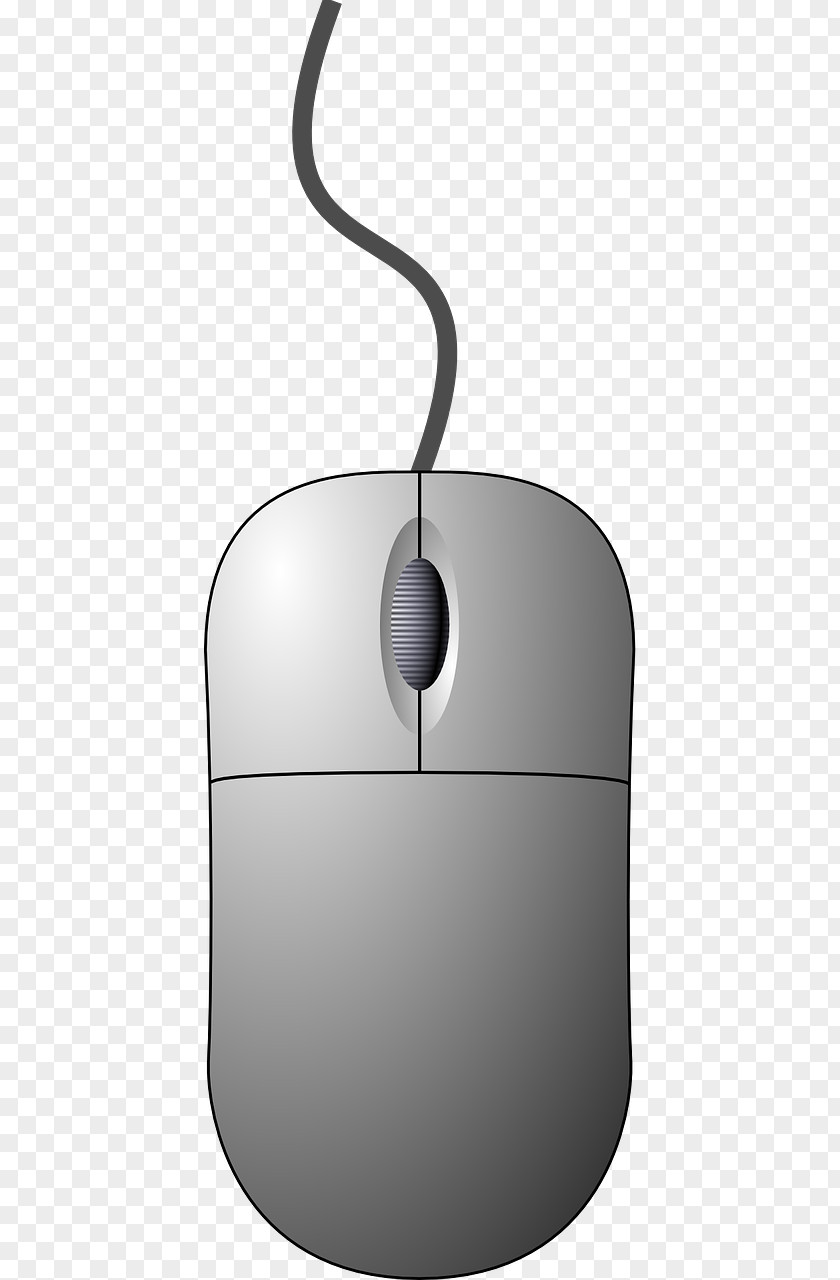 Wired Mouse Computer Button Icon PNG