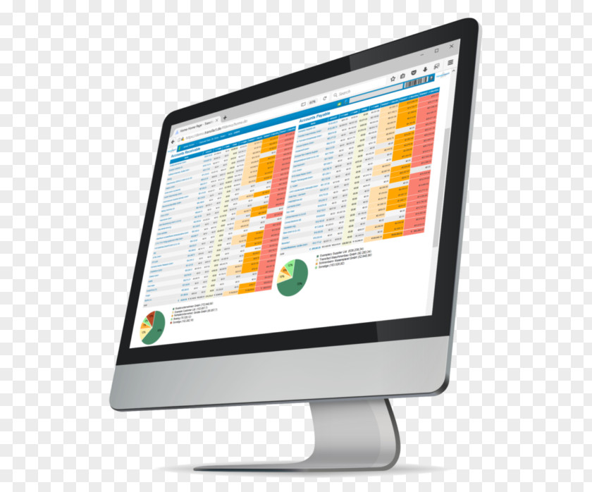 Accounts Receivable Computer Monitors Management Marketing Performance Indicator System PNG