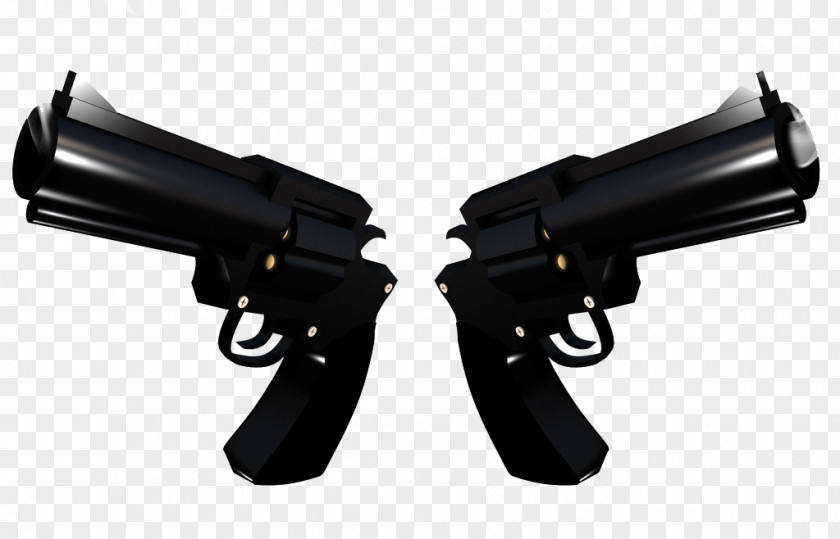 Black Science Fiction Pistol Los Angeles Firearm Freesound PNG