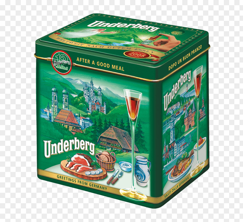 Dose Underberg Bitters Color Printing Decade PNG