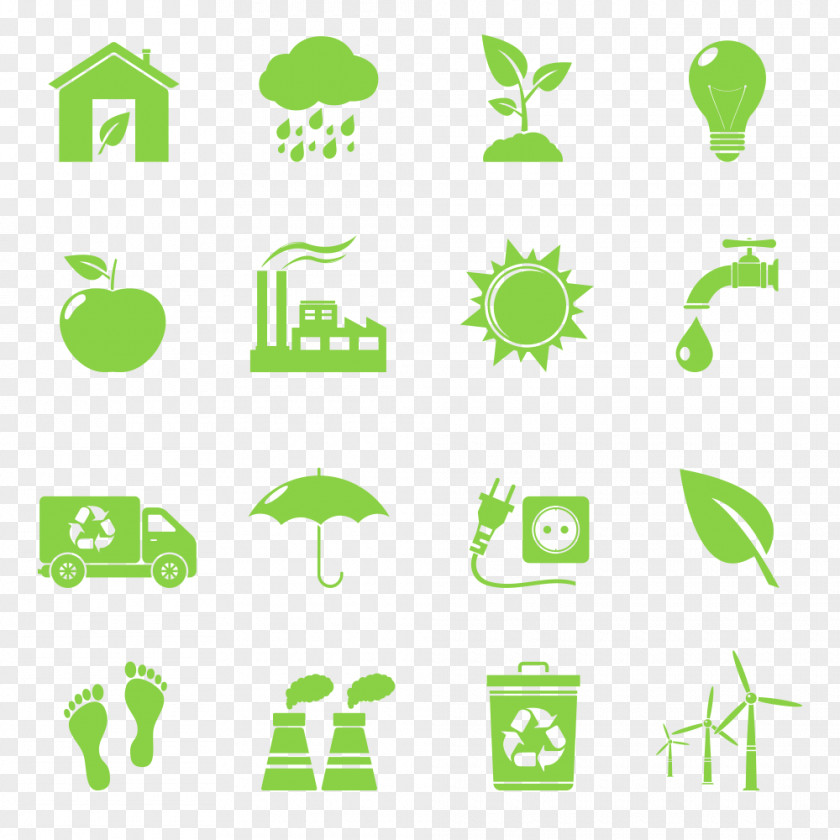 Energy And Environmental Protection Environmentally Friendly Recycling Symbol Icon PNG