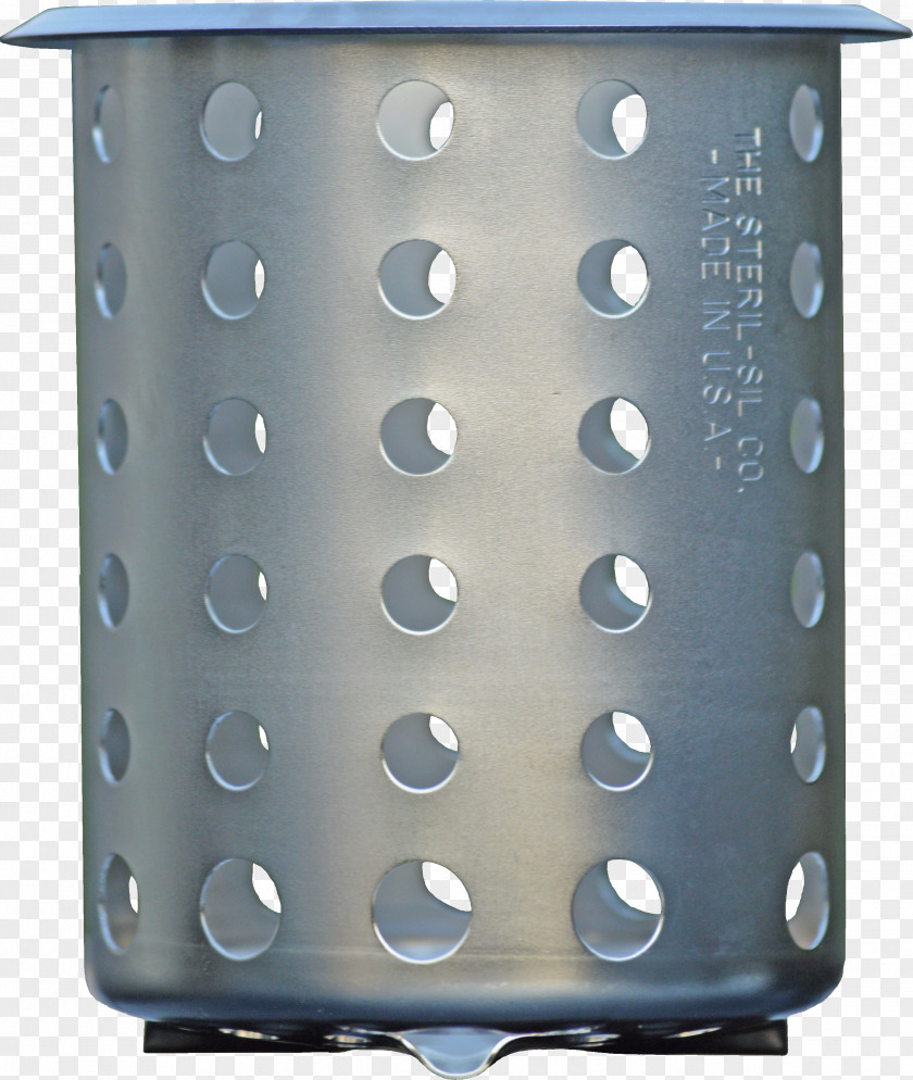 Silver Household Cylinder PNG