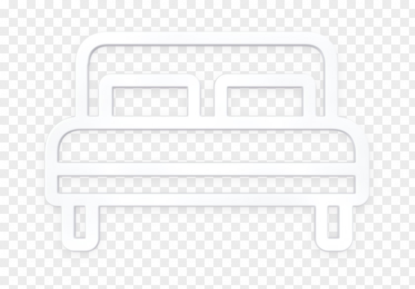 Table Rectangle Bed Icon Home Living PNG