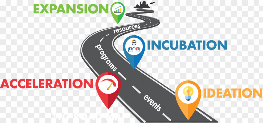 Technology Entrepreneurship Business Incubator Logo PNG