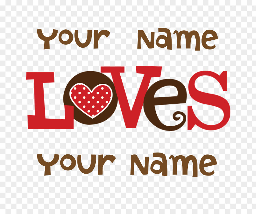Creative Anniversary Love Valentine's Day Logo Brand Font PNG