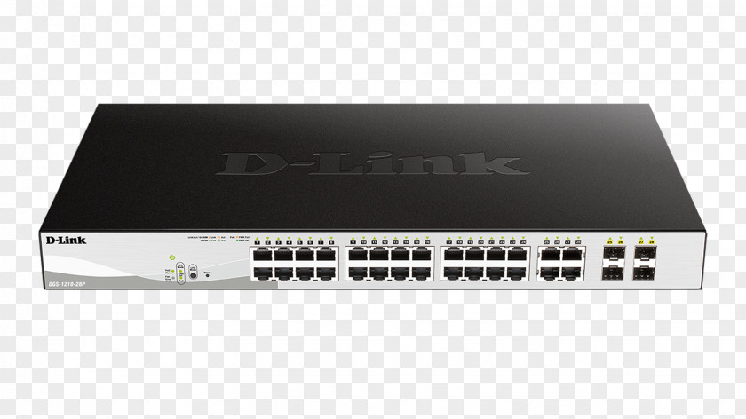 Gigabit Ethernet Network Switch Power Over Small Form-factor Pluggable Transceiver D-Link PNG